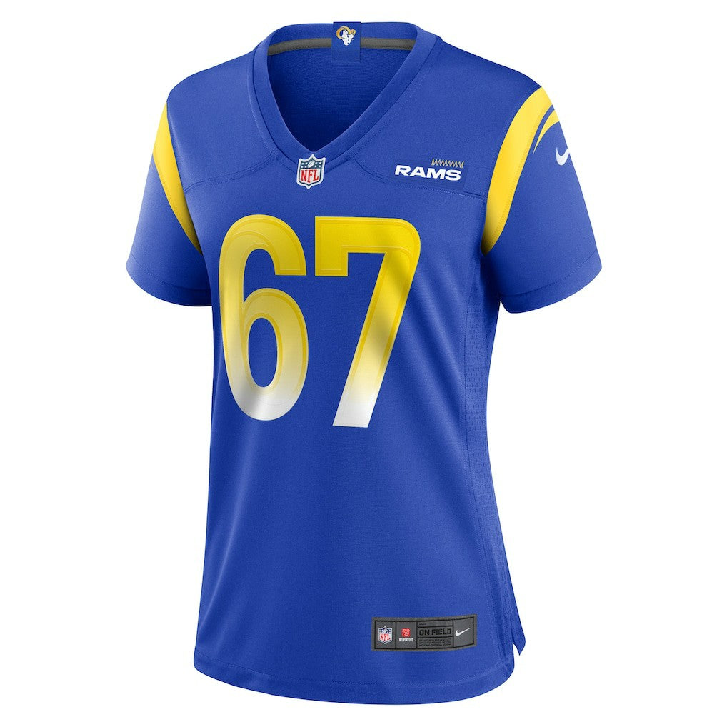 NFL Los Angeles Rams Justin Dedich  Women's Game Jersey