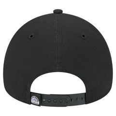 Colorado Rockies 9FORTY A-Frame Adjustable Hat - Black | New Era