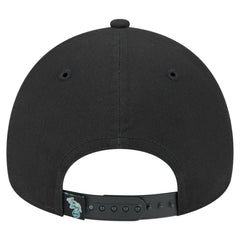 Oakland Athletics 9FORTY A-Frame Adjustable Hat - Black | New Era