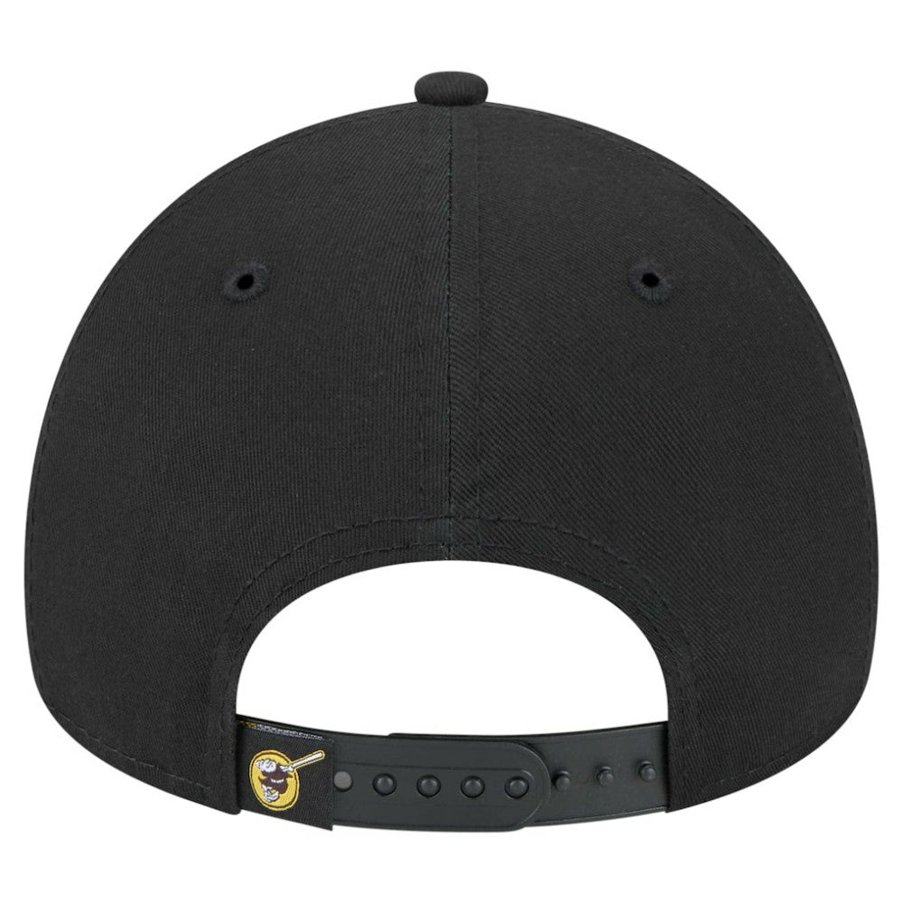 San Diego Padres 9FORTY A-Frame Adjustable Hat - Black | New Era