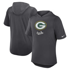 NFL Green Bay Packers Tri-Blend Performance Hoodie T-Shirt