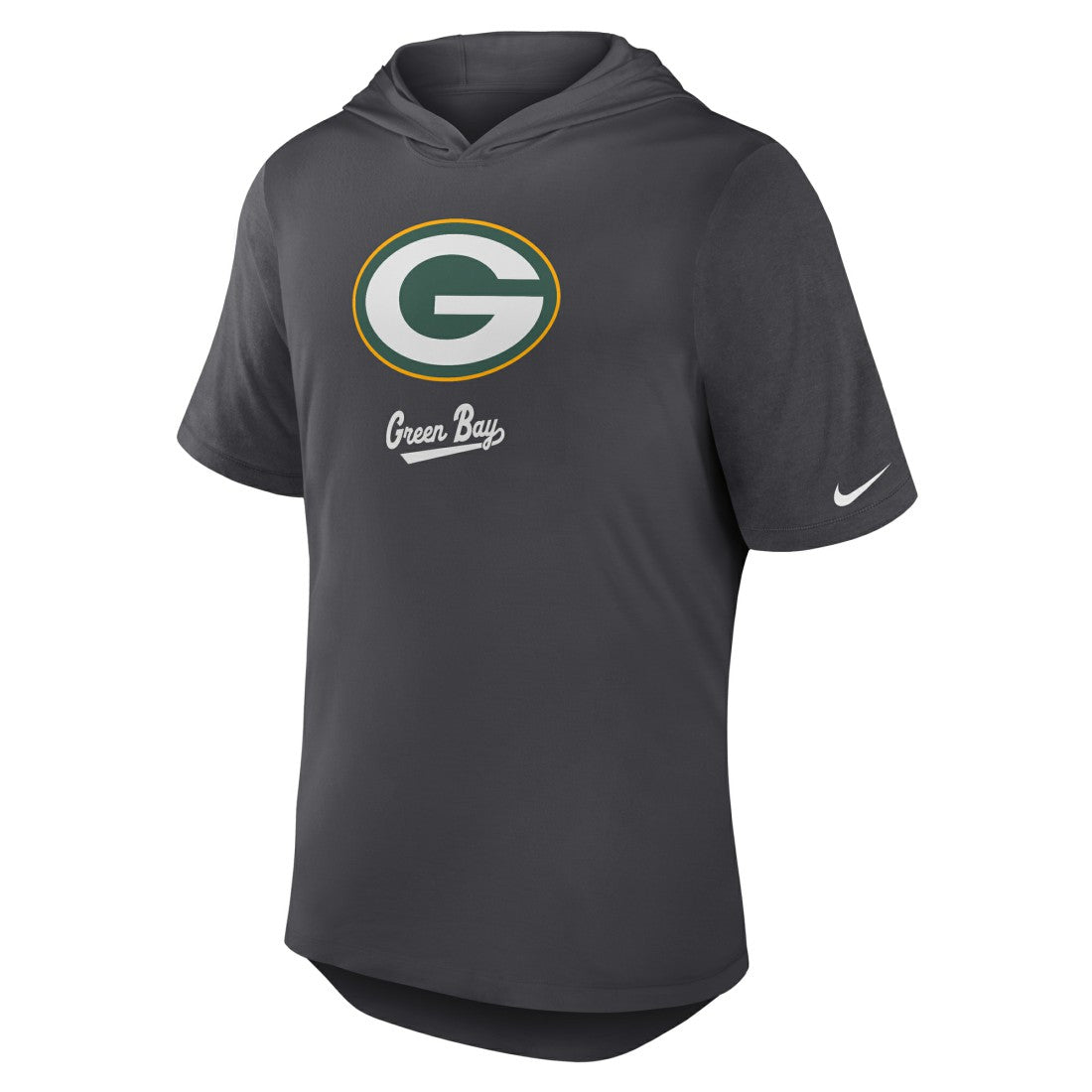 NFL Green Bay Packers Tri-Blend Performance Hoodie T-Shirt