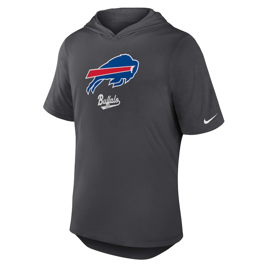 NFL Buffalo Bills Tri-Blend Performance Hoodie T-Shirt