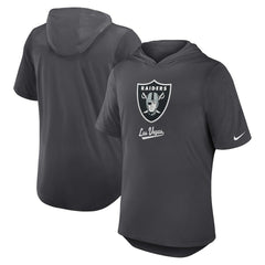 NFL Las Vegas Raiders Tri-Blend Performance Hoodie T-Shirt