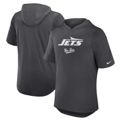 NFL New York Jets Tri-Blend Performance Hoodie T-Shirt