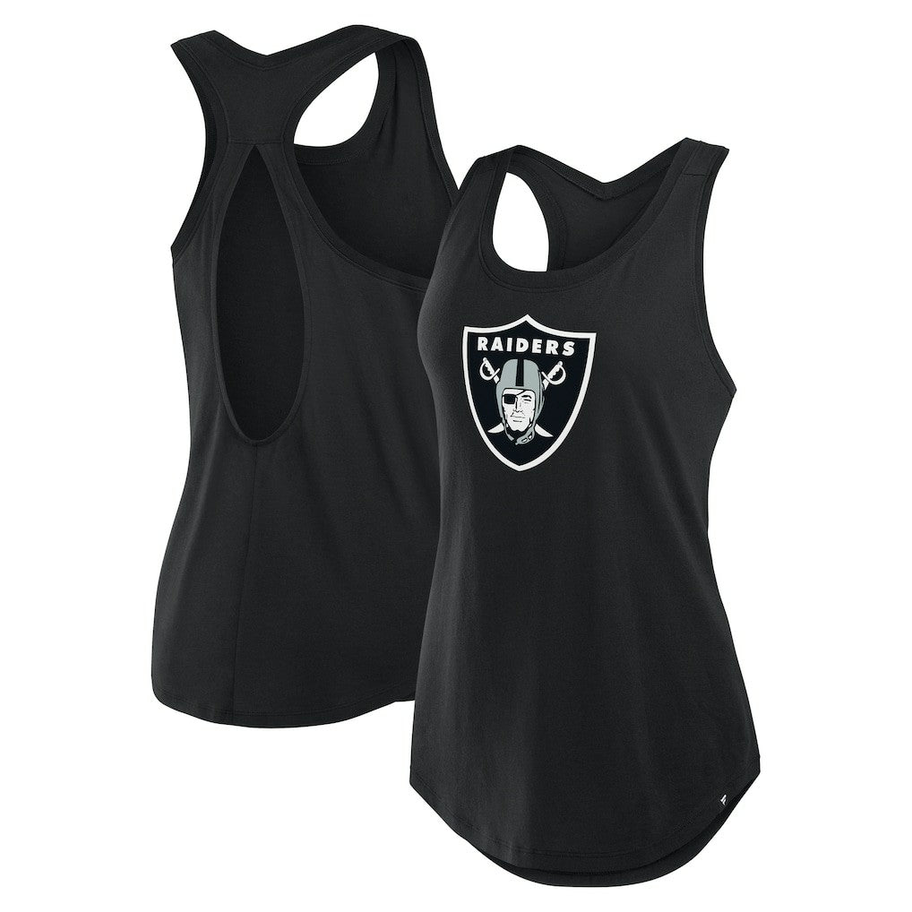 NFL Las Vegas Raiders Women's Iron Fan Tank Top
