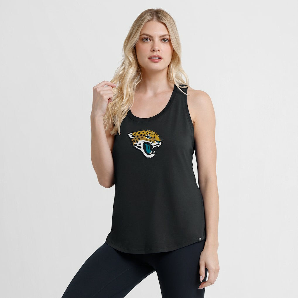 NFL Jacksonville Jaguars Women's Iron Fan Tank Top
