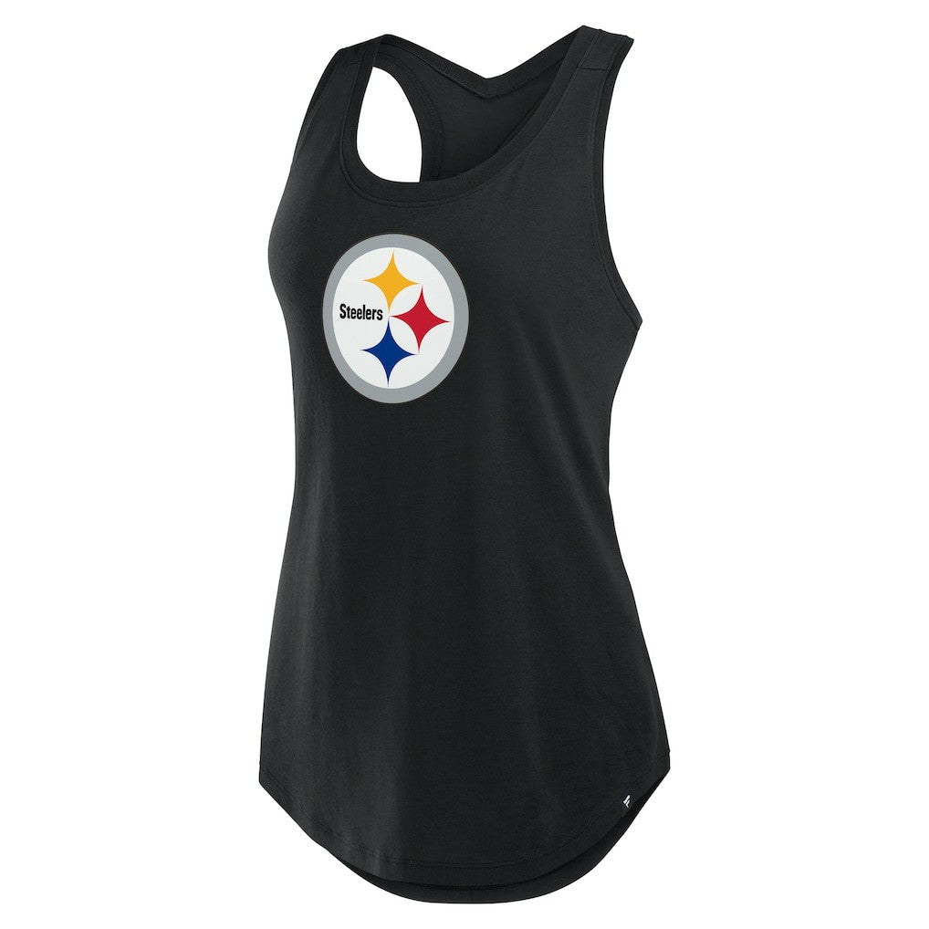 NFL Pittsburgh Steelers Women's Iron Fan Tank Top