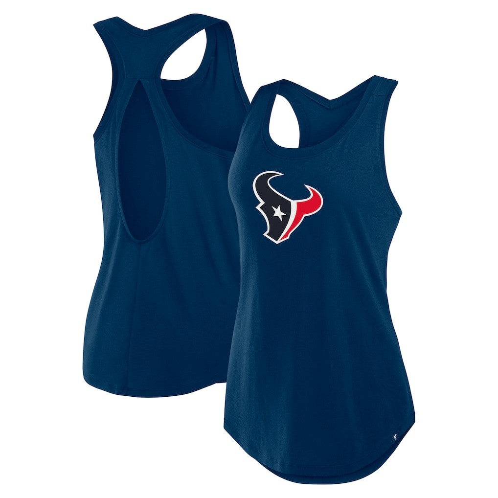 NFL Houston Texans Women's Iron Fan Tank Top