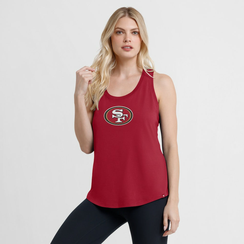NFL San Francisco 49ers Women's Iron Fan Tank Top