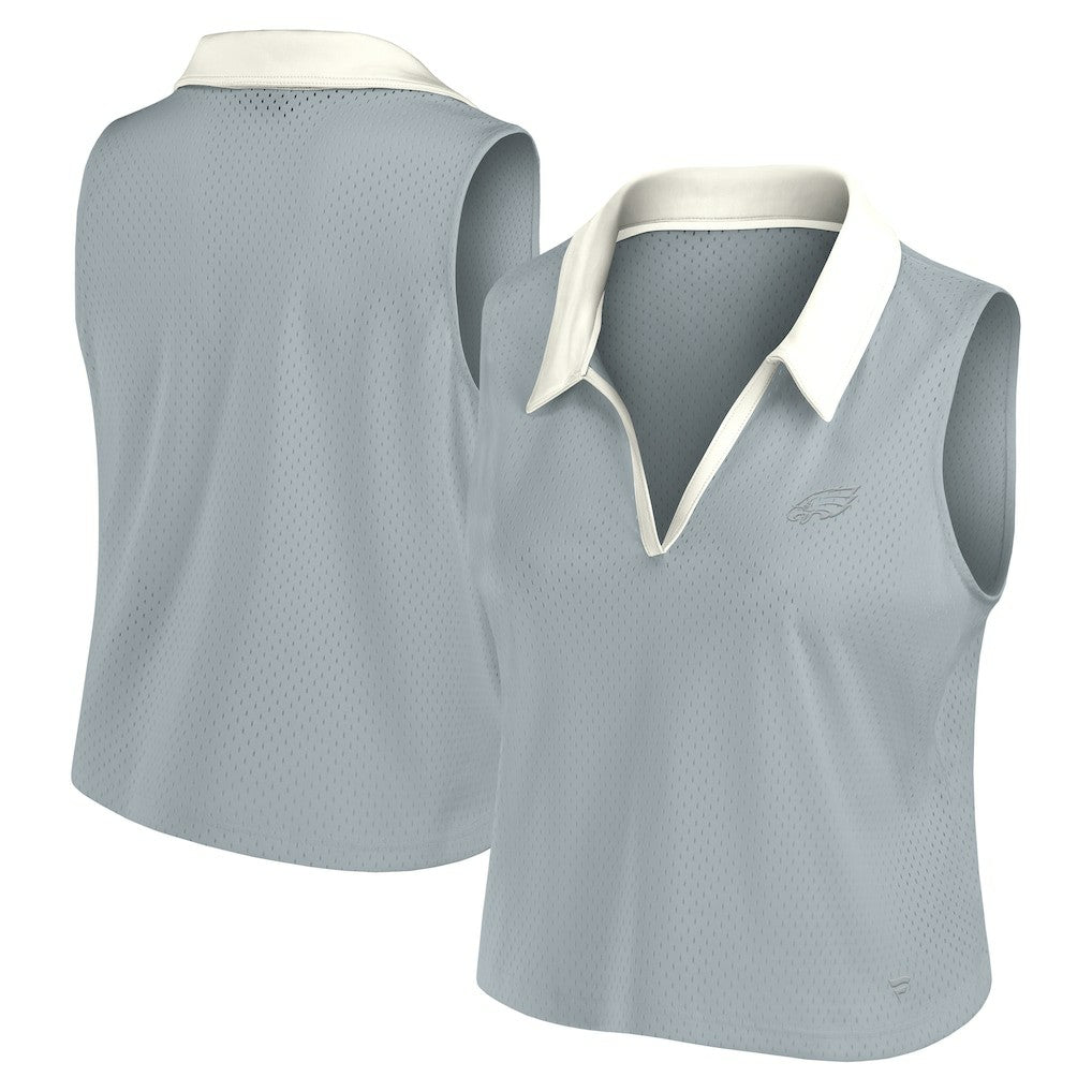 NFL Philadelphia Eagles Women's Studio Wellness V-Neck Tank Top