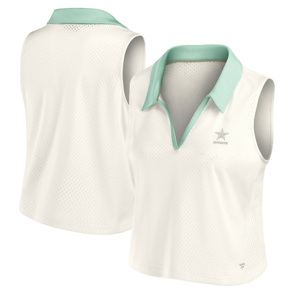 NFL Dallas Cowboys Women's Studio Wellness V-Neck Tank Top