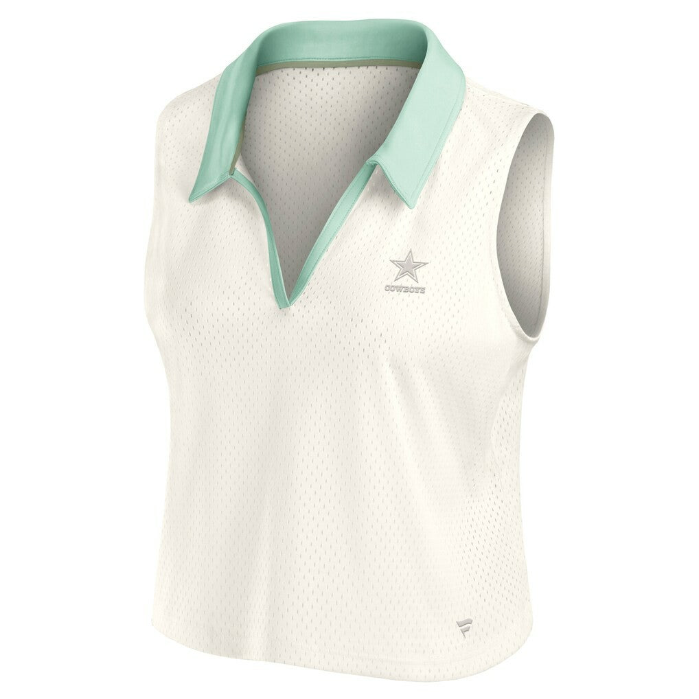 NFL Dallas Cowboys Women's Studio Wellness V-Neck Tank Top