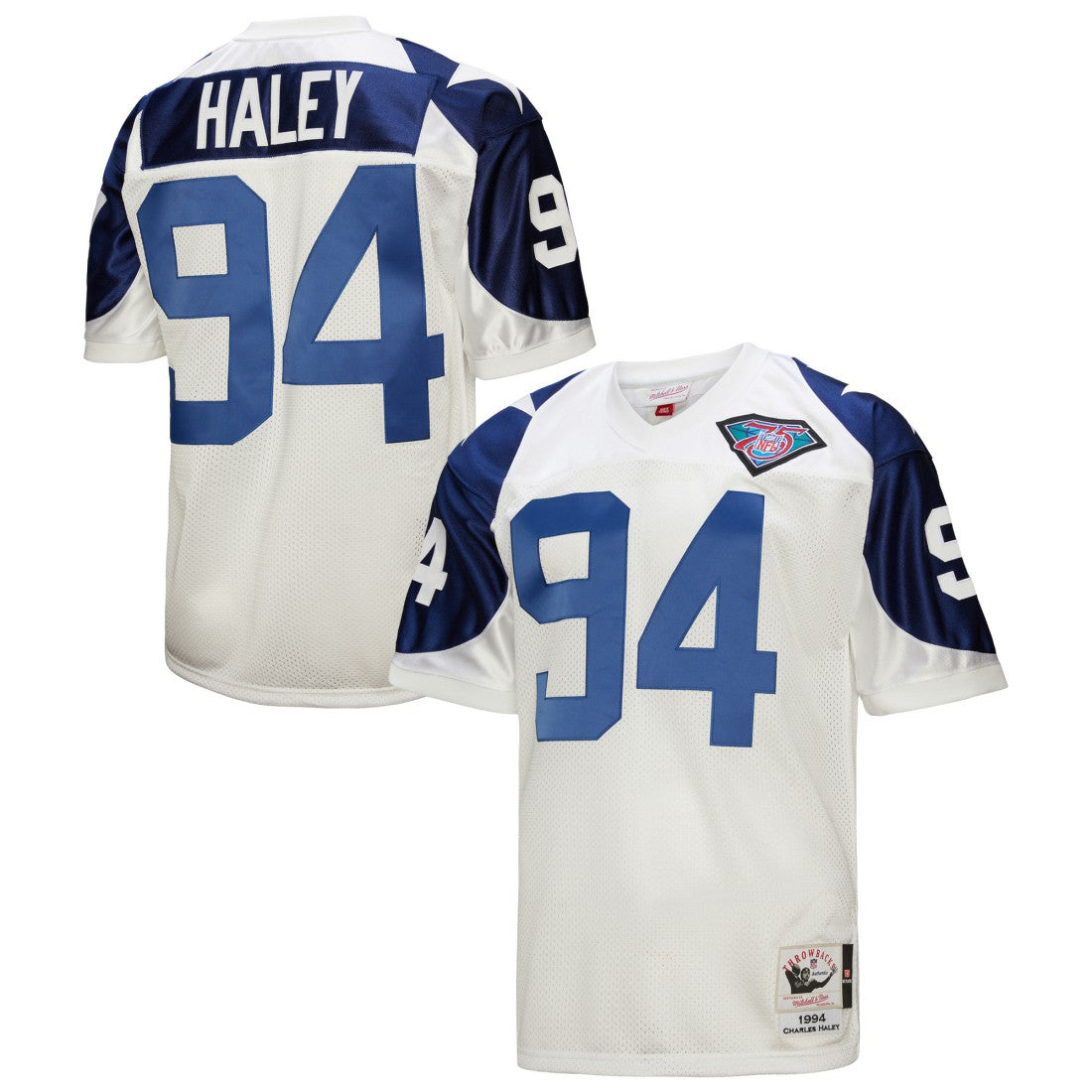 NFL Dallas Cowboys Charles Haley  1994 Authentic Throwback Retired Player Jersey