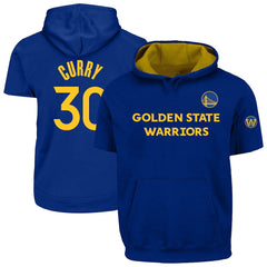 Stephen Curry Golden State Warriors Big & Tall Short Sleeve Hoodie sale - Royal | Fanatics for sale