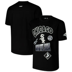 Chicago White Sox Pro Standard Turn It Up Dropped Shoulder T-Shirt - Black
