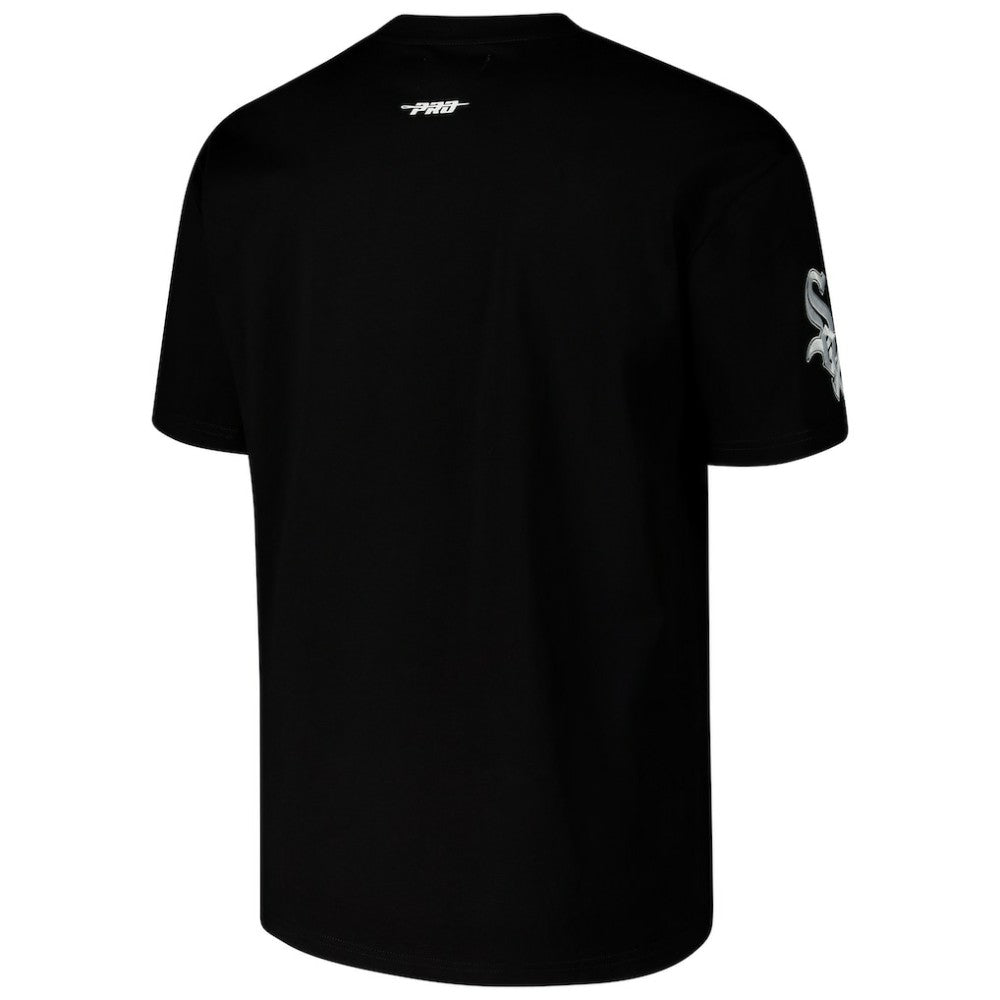 Chicago White Sox Pro Standard Turn It Up Dropped Shoulder T-Shirt - Black