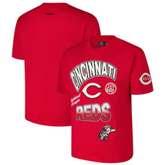Cincinnati Reds Pro Standard Turn It Up Dropped Shoulder T-Shirt - Red