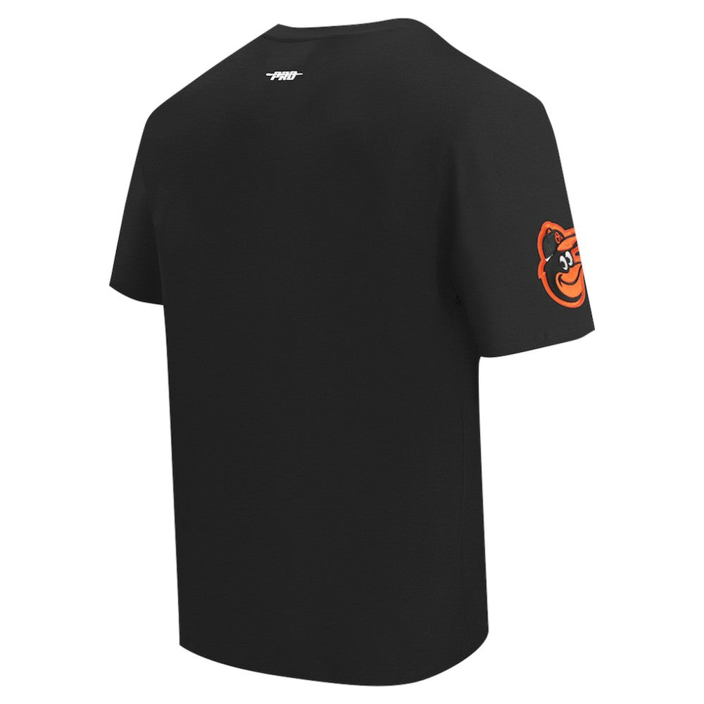 Baltimore Orioles Pro Standard Turn It Up Dropped Shoulder T-Shirt - Black