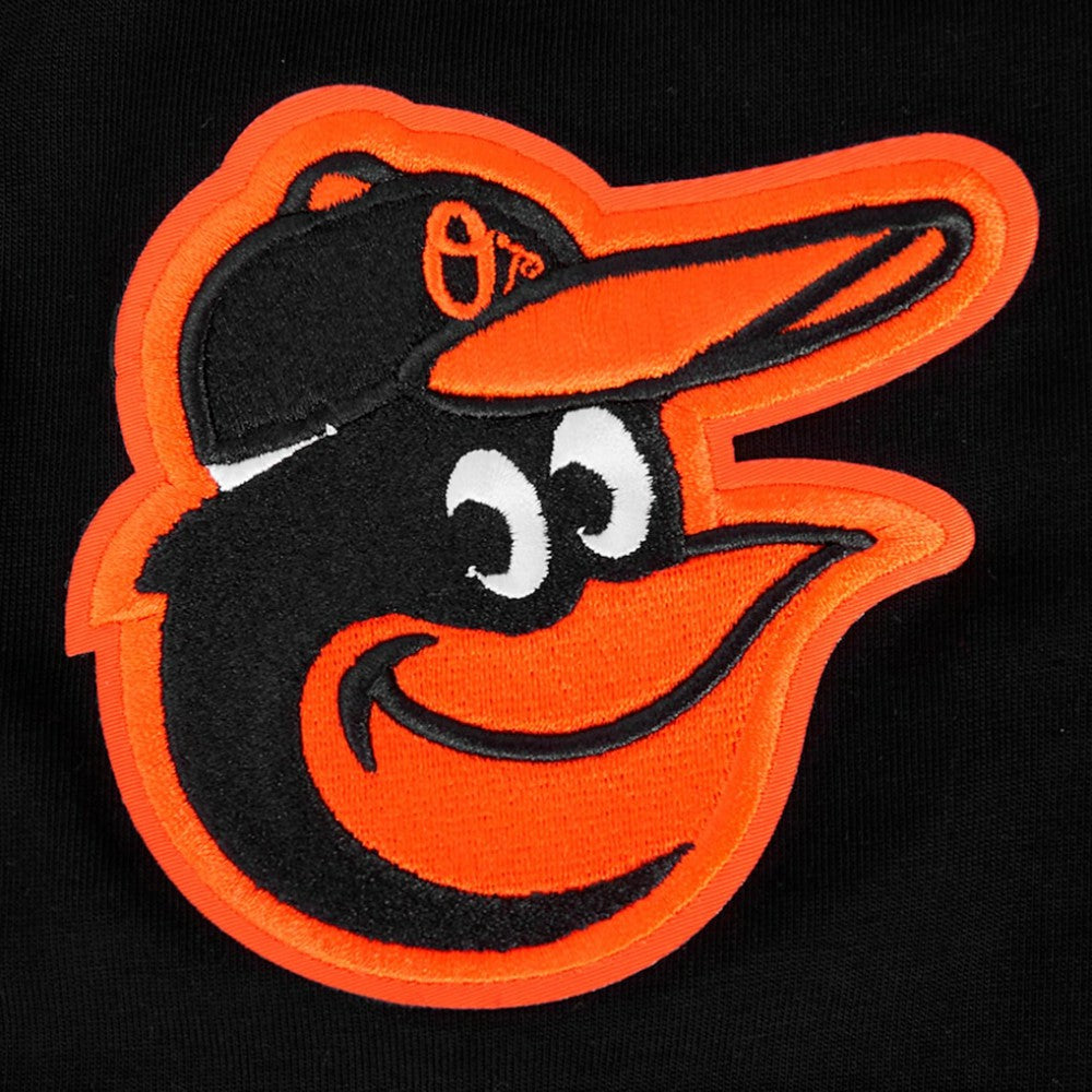 Baltimore Orioles Pro Standard Turn It Up Dropped Shoulder T-Shirt - Black