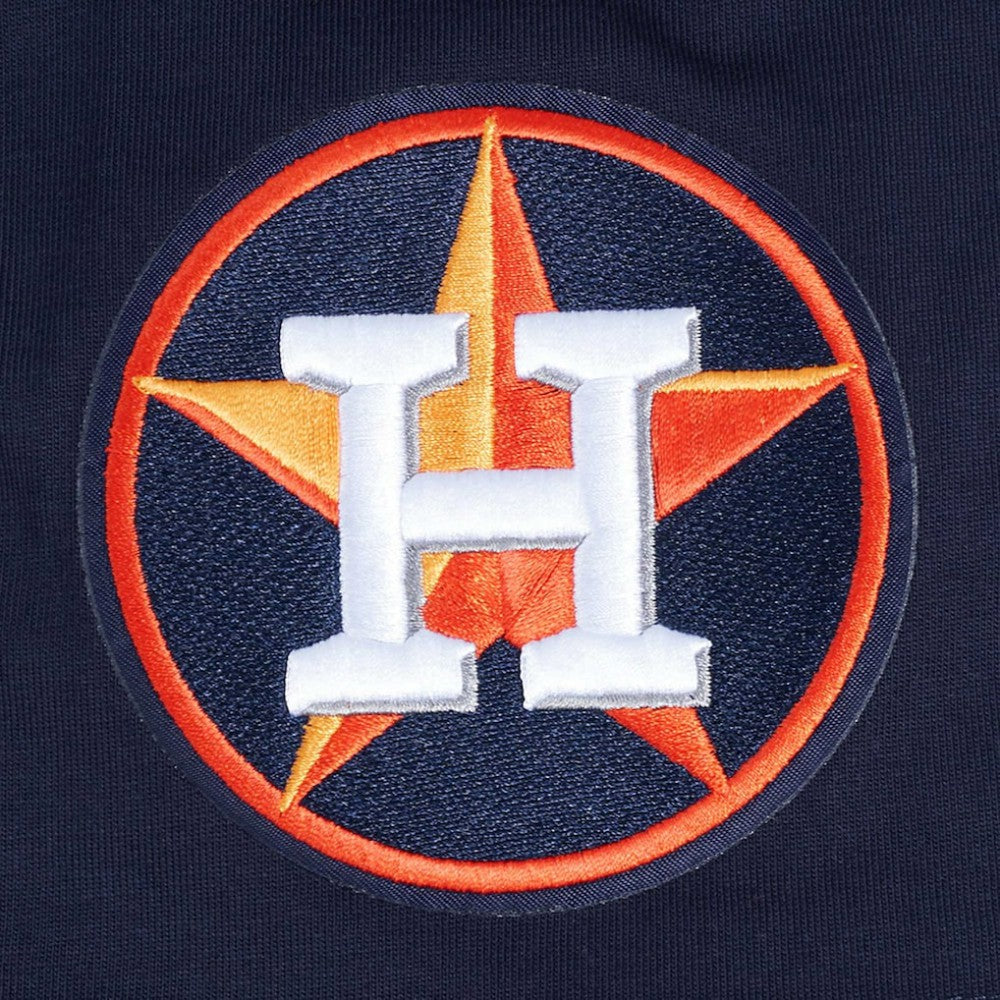 Houston Astros Pro Standard Turn It Up Dropped Shoulder T-Shirt - Navy