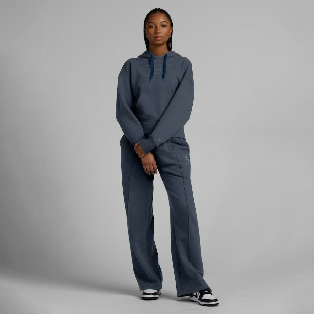 New York Yankees Women's Elements Future Ground Subtle Tonal Pullover Hoodie - Blue