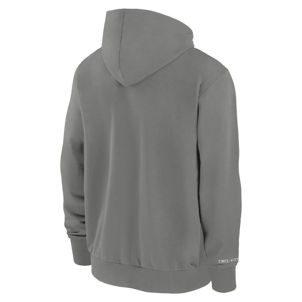 Kansas City Royals Authentic Collection Travel Performance Full-Zip Hoodie - Charcoal | Nike
