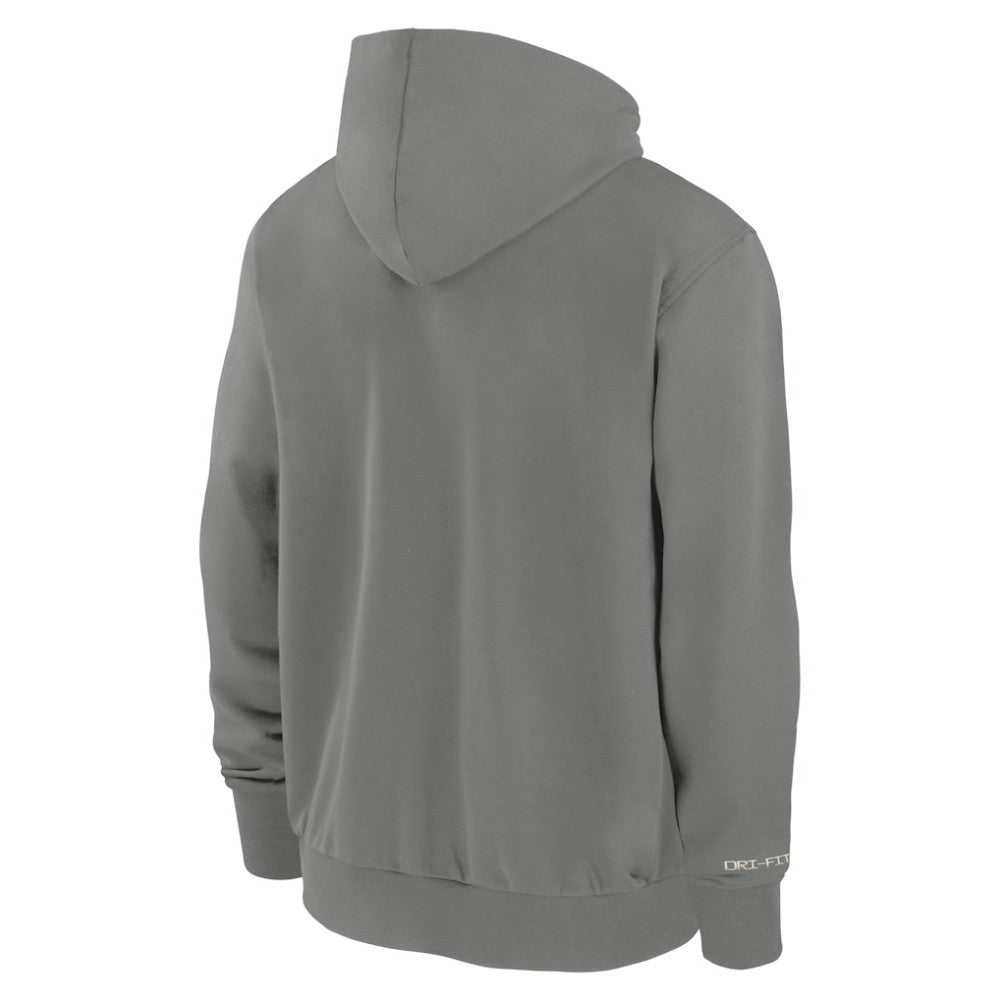 Chicago Cubs Authentic Collection Travel Performance Full-Zip Hoodie - Charcoal | Nike
