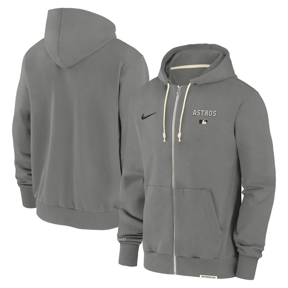 Houston Astros Authentic Collection Travel Performance Full-Zip Hoodie - Charcoal | Nike