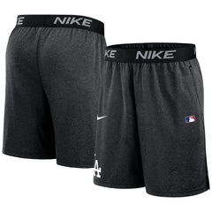 Los Angeles Dodgers Authentic Collection Performance Knit Shorts - Black | Nike