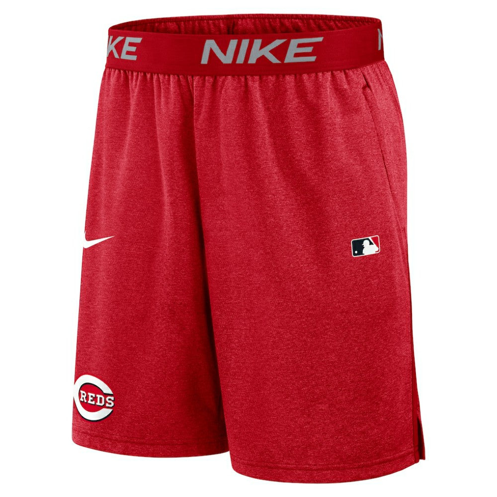 Cincinnati Reds Authentic Collection Performance Knit Shorts - Red | Nike