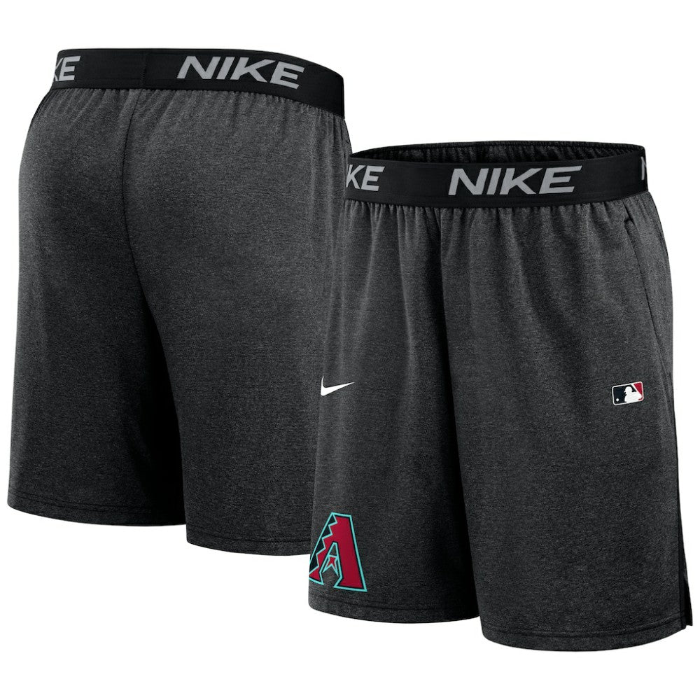 Arizona Diamondbacks Authentic Collection Performance Knit Shorts - Black | Nike