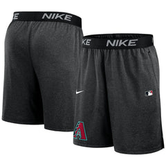 Arizona Diamondbacks Authentic Collection Performance Knit Shorts - Black | Nike