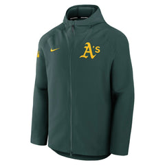 Athletics Authentic Collection Raglan Performance Full-Zip Jacket - Green | Nike
