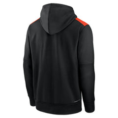 Baltimore Orioles Authentic Collection Performance Pullover Hoodie - Black | Nike