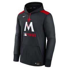 Minnesota Twins Authentic Collection Performance Pullover Hoodie - Navy | Nike