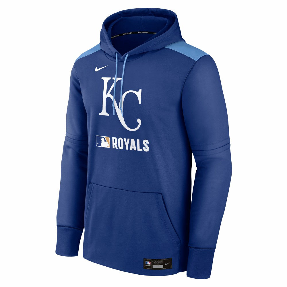 Kansas City Royals Authentic Collection Performance Pullover Hoodie - Royal | Nike