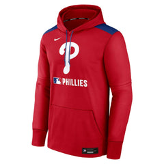 Philadelphia Phillies Authentic Collection Performance Pullover Hoodie - Red | Nike