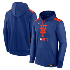 New York Mets Authentic Collection Performance Pullover Hoodie - Royal | Nike