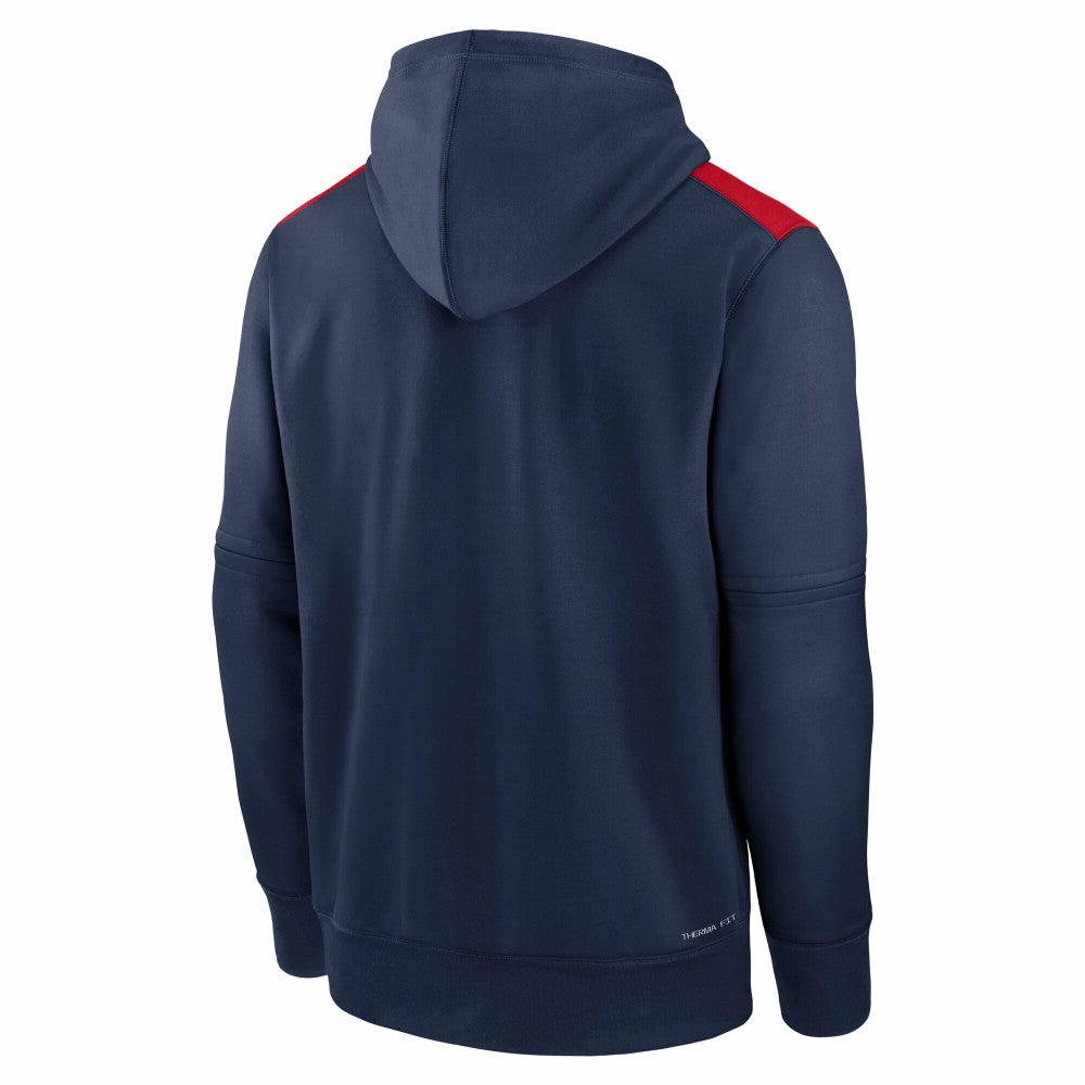 Los Angeles Angels Authentic Collection Performance Pullover Hoodie - Navy | Nike