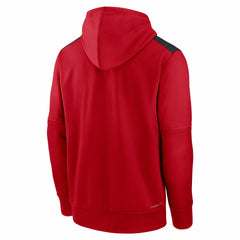 Cincinnati Reds Authentic Collection Performance Pullover Hoodie - Red | Nike