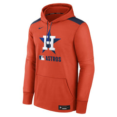 Houston Astros Authentic Collection Performance Pullover Hoodie - Orange | Nike