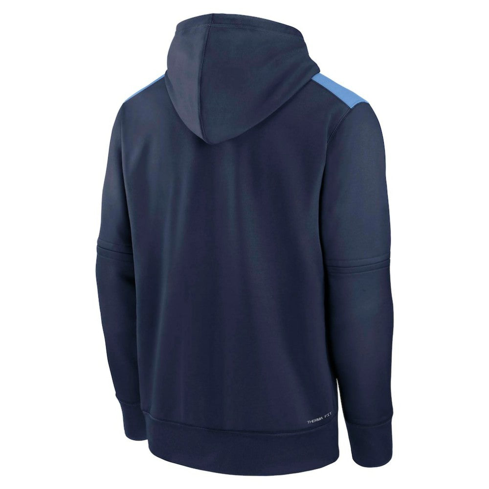 Tampa Bay Rays Authentic Collection Performance Pullover Hoodie - Navy | Nike