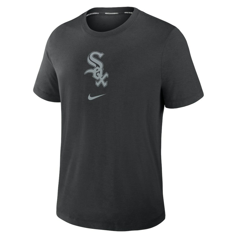 Chicago White Sox Authentic Collection Early Work Tri-Blend Dri-FIT T-Shirt - Black | Nike