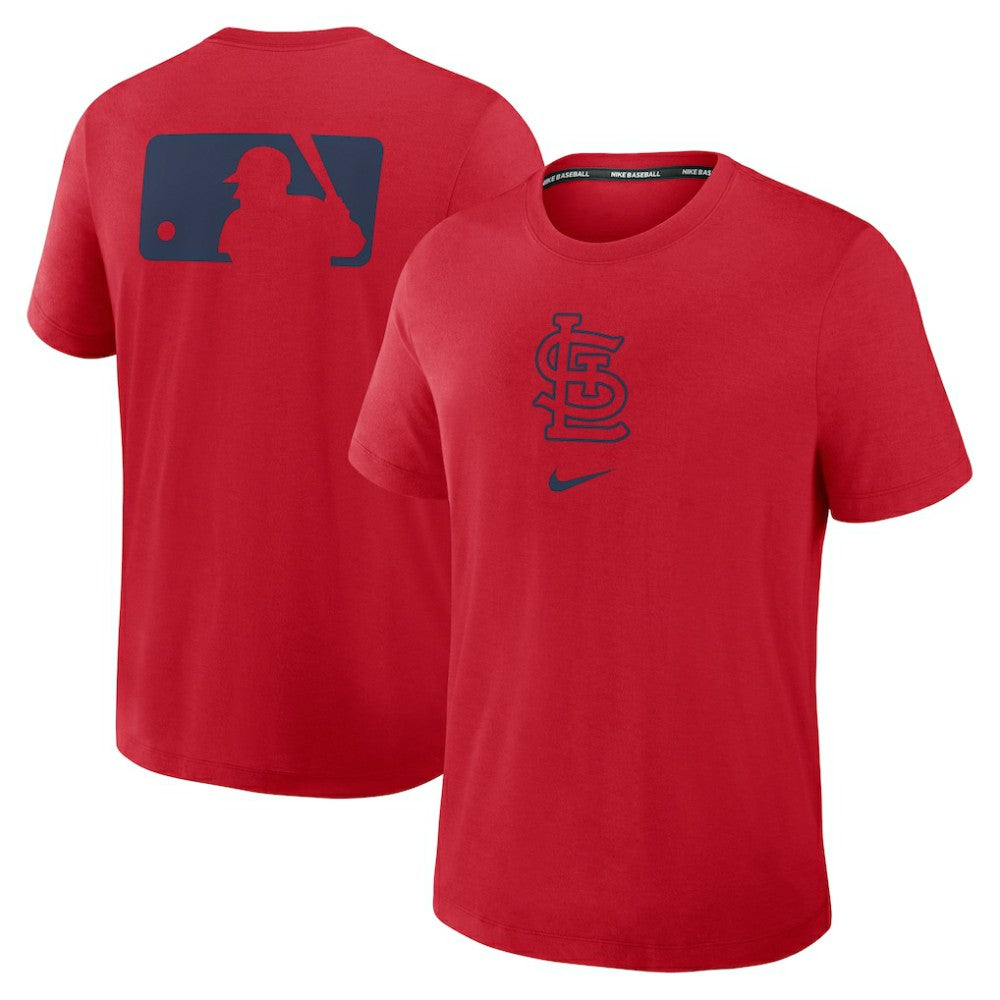St. Louis Cardinals Authentic Collection Early Work Tri-Blend Dri-FIT T-Shirt - Red | Nike