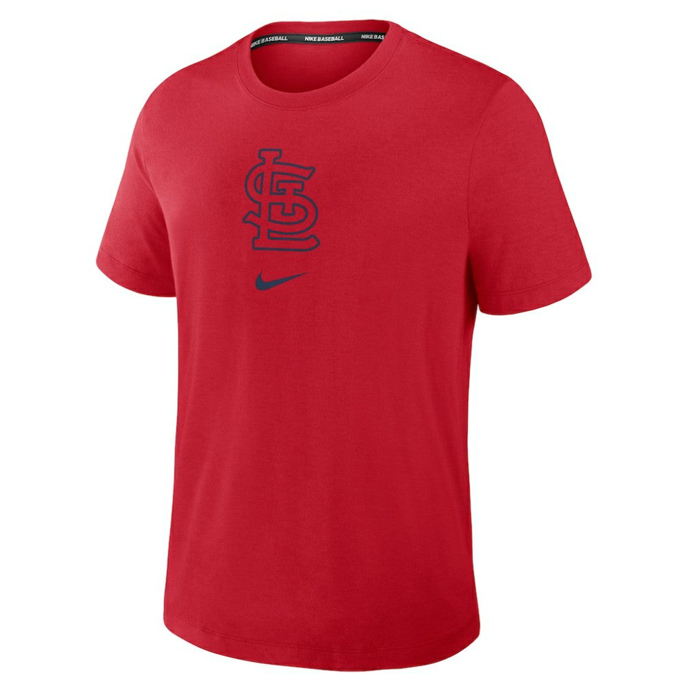 St. Louis Cardinals Authentic Collection Early Work Tri-Blend Dri-FIT T-Shirt - Red | Nike