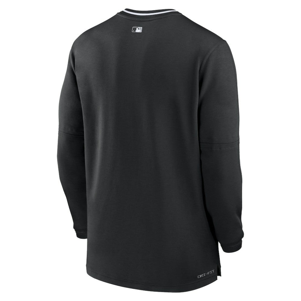 Chicago White Sox Authentic Collection Performance Half-Zip Top - Black | Nike