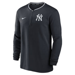 New York Yankees Authentic Collection Performance Half-Zip Top - Navy | Nike