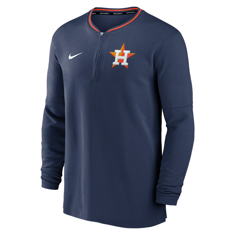 Houston Astros Authentic Collection Performance Half-Zip Top - Navy | Nike