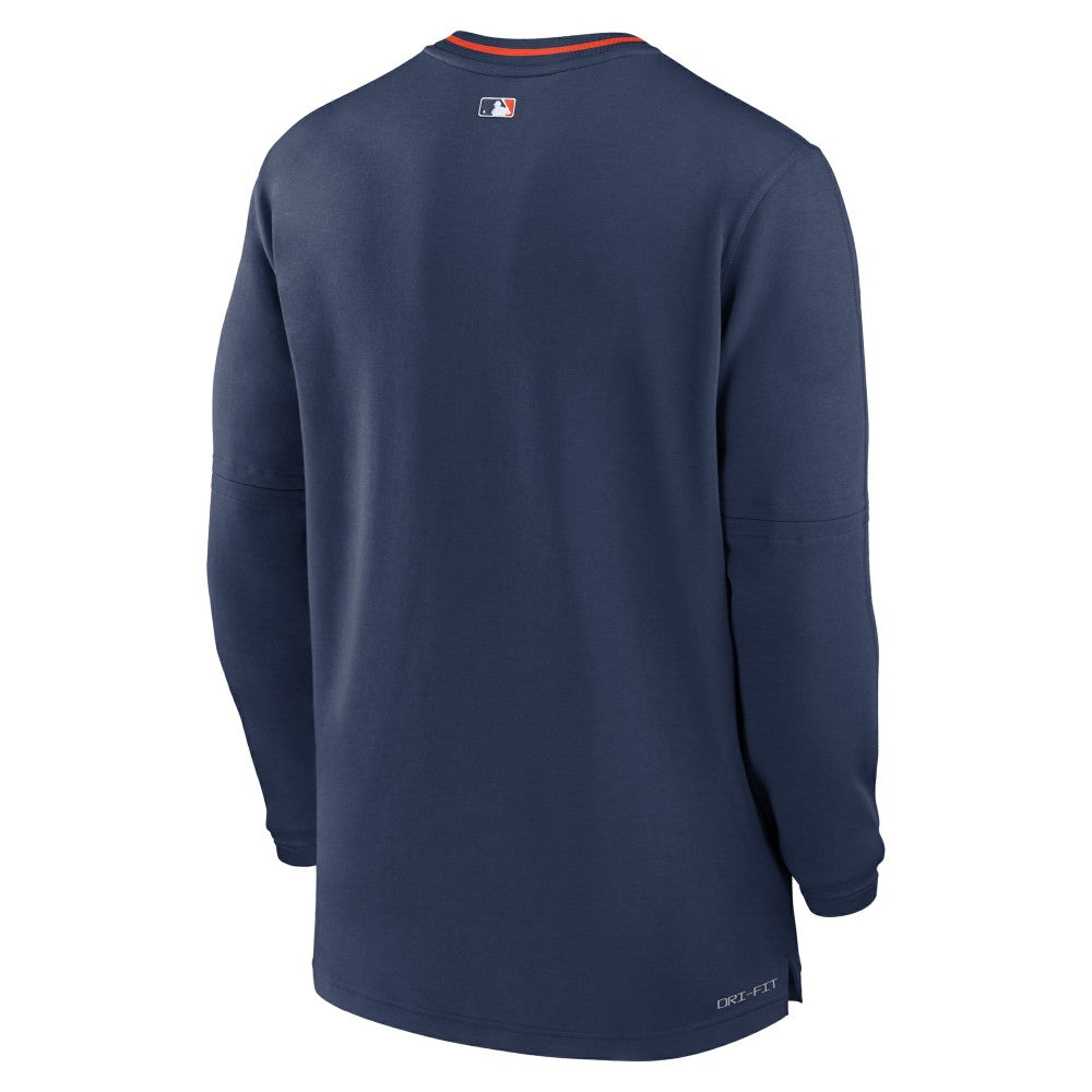 Houston Astros Authentic Collection Performance Half-Zip Top - Navy | Nike